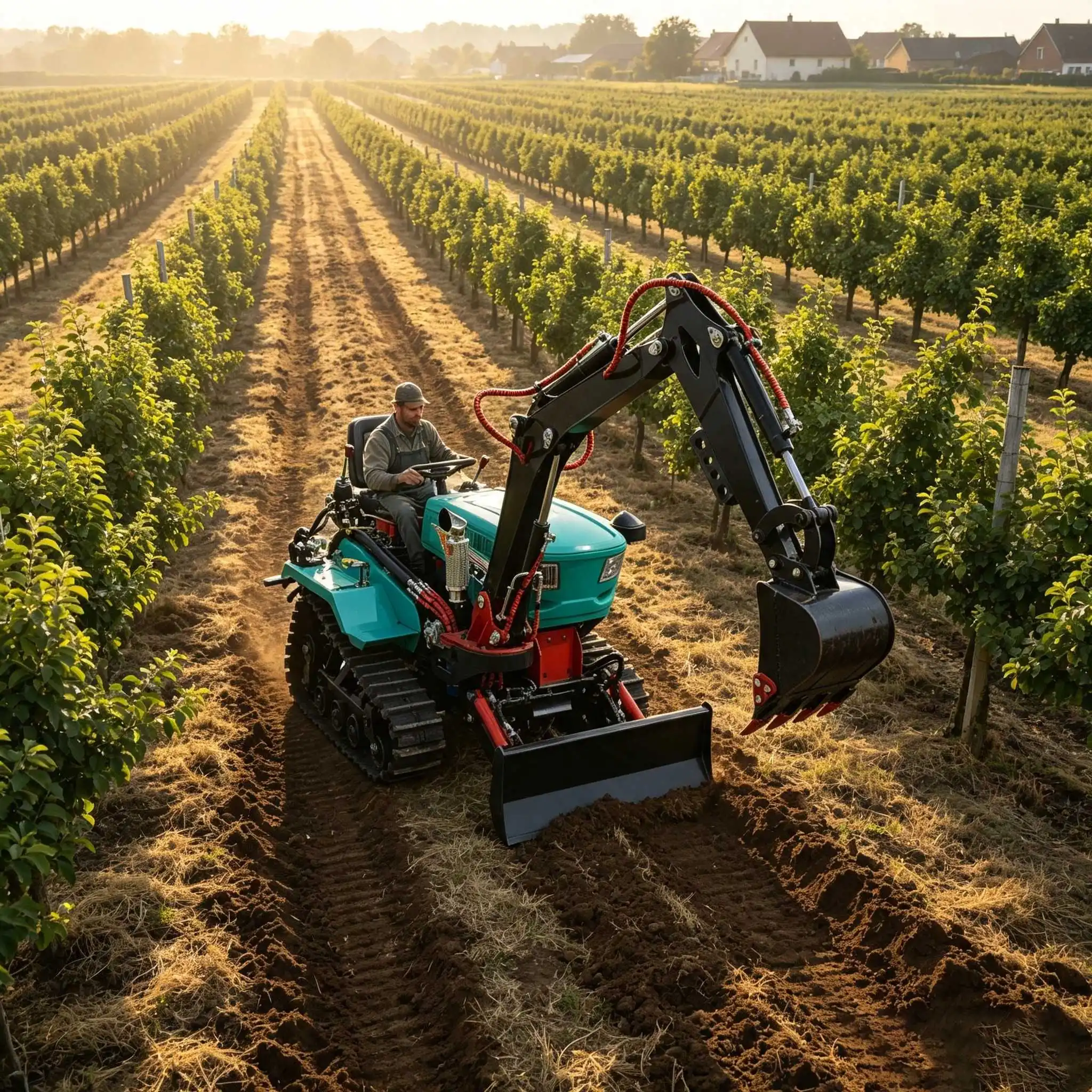 Farming Agriculture Land - Hot Selling Mini Crawler Tractor Free