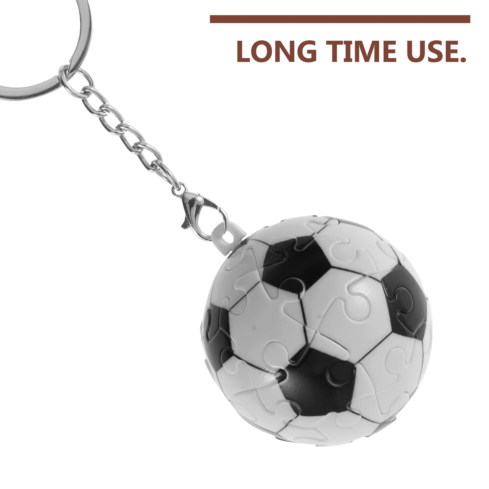 

Брелок-головоломка Дизайн Спортивные мячи Футбольные брелки Пластиковое моделирование баскетбола