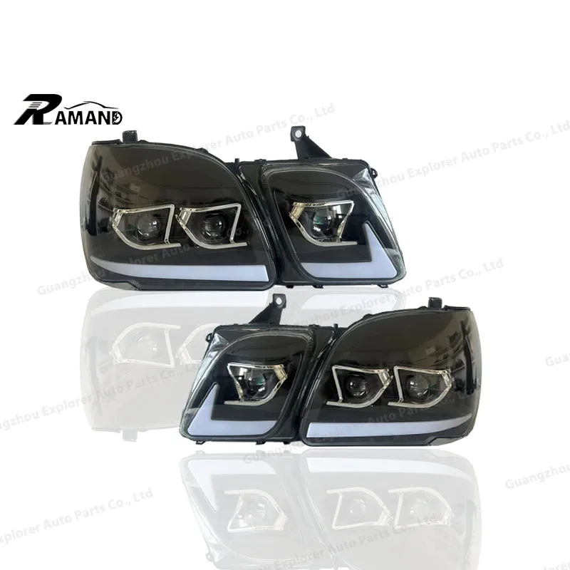 

Ramand 3 Lens LED Headlight Light Assembly for LX470 1998-2007 New Condition Car Accessories Parts for LX470 Headlights