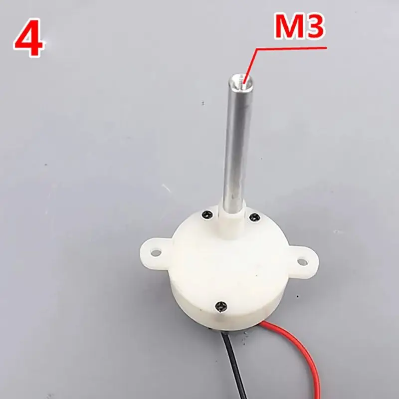 300 Series Gear Motor DC 6V Mini Deceleration Motors Positive Reversal 4 Types Electric Machinery For DIY Hobbies Amateur