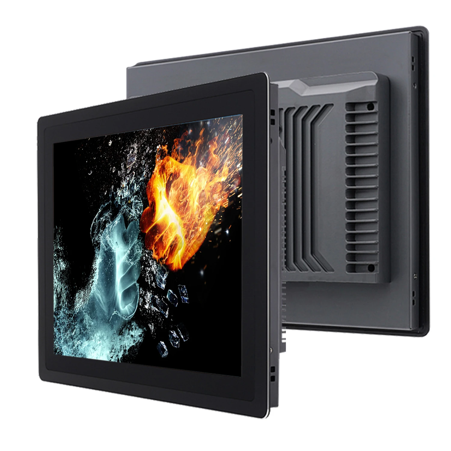 

13,3-дюймовая встроенная промышленная компьютерная панель планшетного ПК «все в одном» с емкостным сенсорным экраном WiFi RS232 COM для Win10 Pro