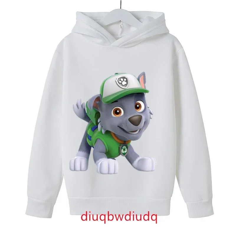 2024 Spring Kids Clothes Boys Girls Hoodies & Sweatshirts Long-sleeve Hoody Tops Girls PAW Patrol Clothings Sportwea 3-14 years