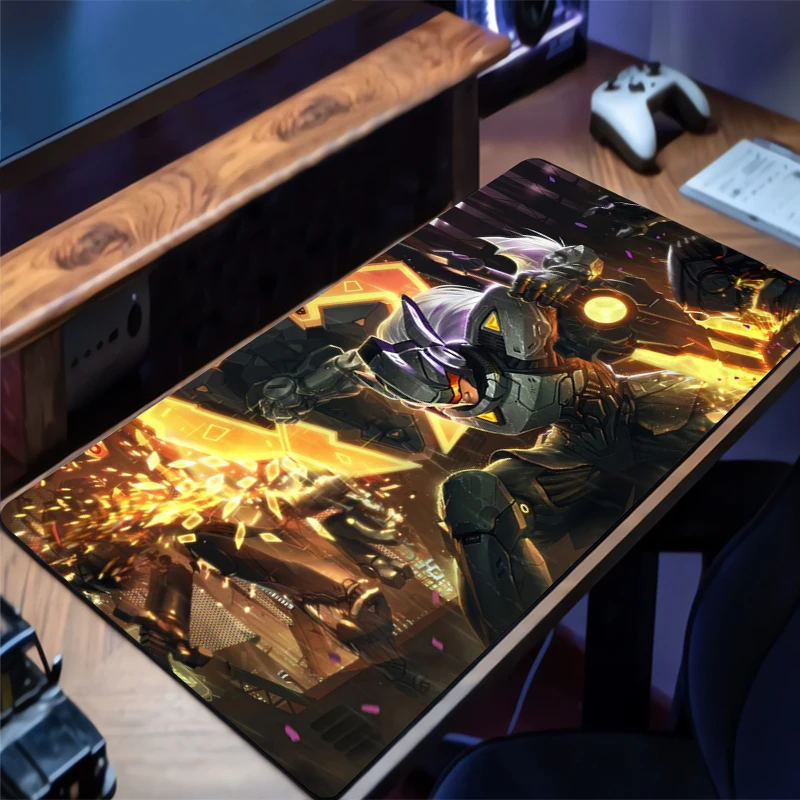 Коврик для мыши New League of Legends Leona, большой коврик для мыши, коврики для мыши, игровой офисный ковер для ноутбука, мягкий нескользящий коврик для мыши для настольного ПК, игр