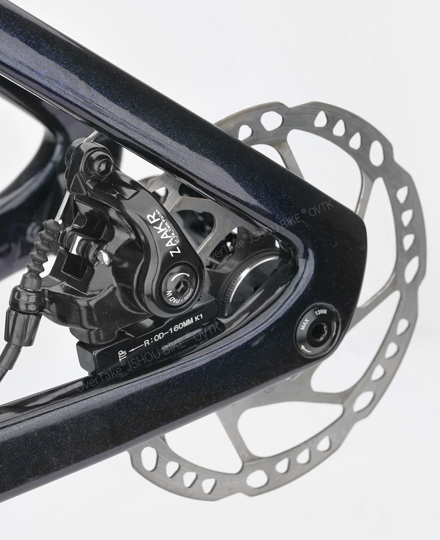 ZAAKR S7/S8 MTB/Rennrad Scheibenbremse Mechanische Drahtzug-Scheibenbremse Aluminiumlegierung 140/160mm Rotor von NUTT Fahrradzubehör – Detail 22