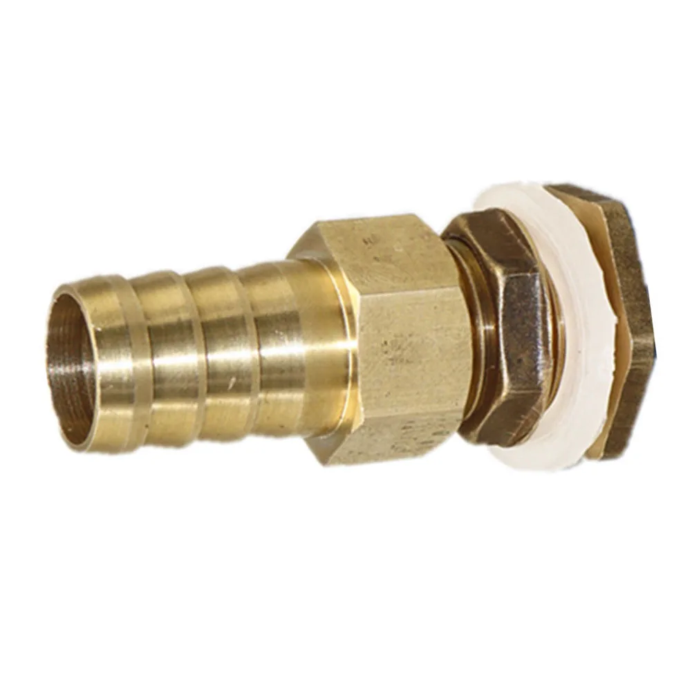 Brass Pagoda Joint Water Tank Adapter With Filter Screen For Garden Hose Irrigation System Rain Barrel-Connector Fitting