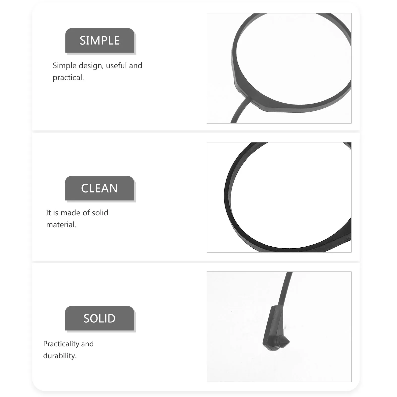

2Pcs Fuel Tank Cap Rope Tether Cover Seal Replacement Rubber Gas Oil Car Sealing Auto Fuel Cap Rope Durability Weather