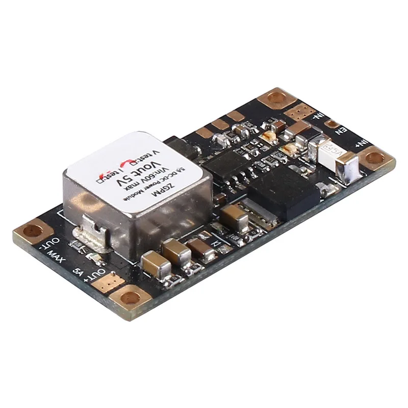 For DC-DC regulated step-down mini low-grain power module 5A output high voltage high power automotive drone model