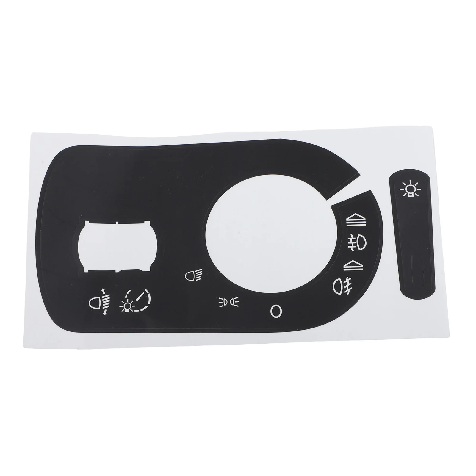 For Aaudi AA3 8P 2004-2008 \\Button \\Repair Decal Sticker For Car Headlight Switch Car Interior Accessories Car Styling