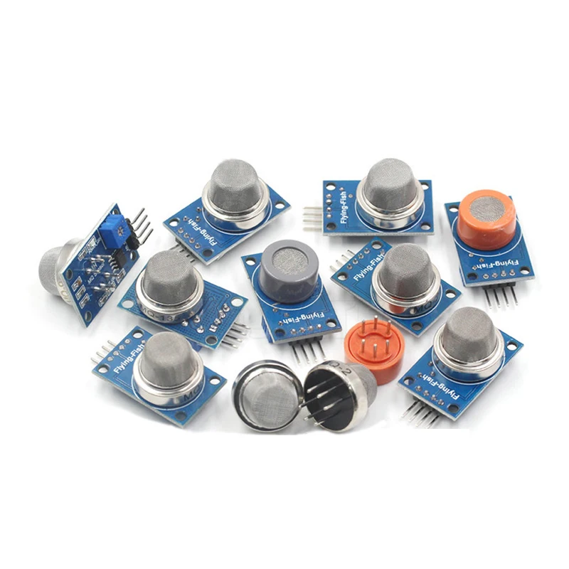 كشف دخان الميثان وحدة استشعار الغاز المسال لاردوينو كاتب لتقوم بها بنفسك عدة MQ-2 MQ-3 MQ-4 MQ-5 MQ-6 MQ-7 MQ-8 MQ-9 MQ-135