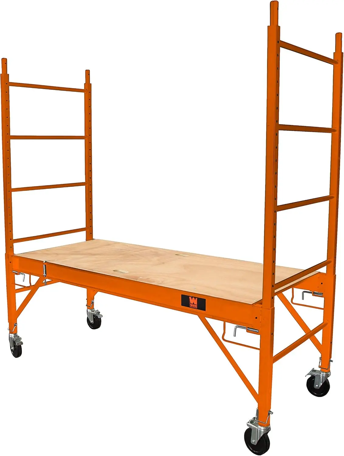 WEN 31110T Baker-Style 6.25 Ft. Multi-Purpose 1000-Pound-Capacity Rolling Steel Scaffolding | USA | NEW