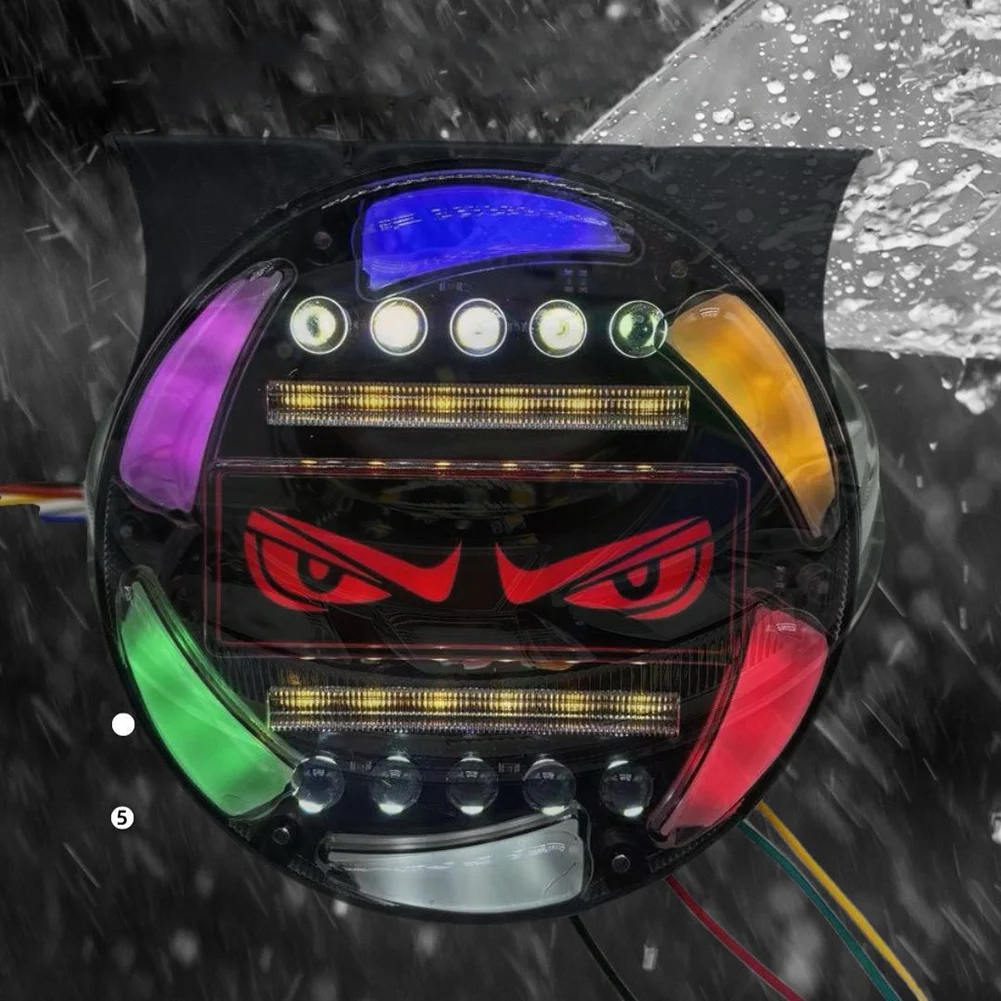 RGB 24V for Truck Lights High Brightness Led Lights RGB Waterproof Lights High Visibility Truck Lights Sleek Design Marker