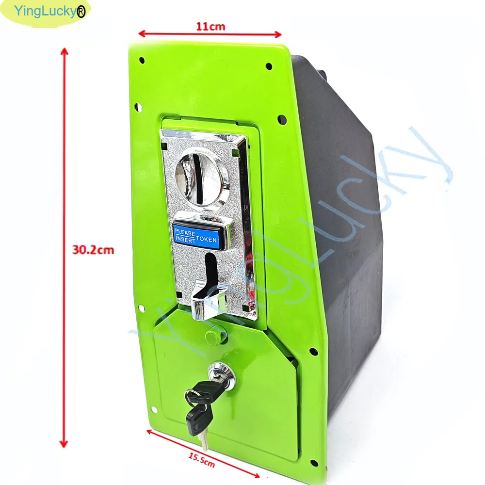 YingLucky Arcade Token Storage Box with 616 Coin Acceptor