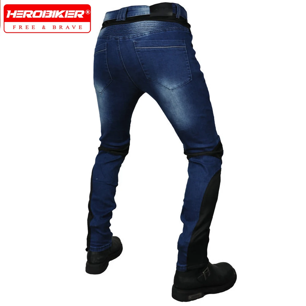 

Мотоциклетные джинсы-брюки летние сетчатые дышащие для езды на мотоцикле, уличные защитные брюки для мотокросса с силиконовой защитой от падений