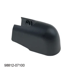 1pc Rear Windshield Wiper Arms Nut Cover Cap 9881207100 For Kia For Picanto 2004-11 Plastic Direct Replacement Car Part