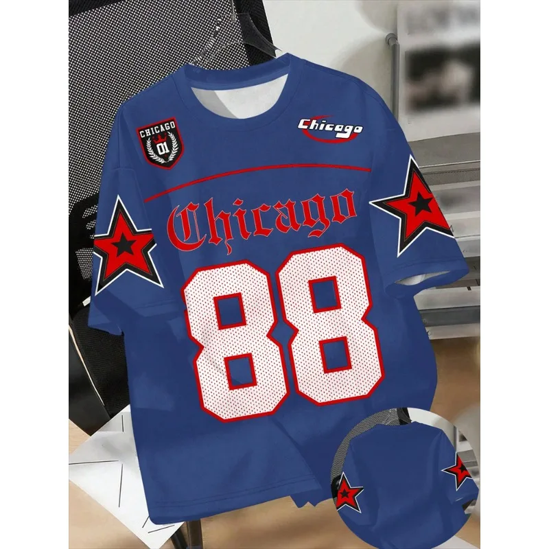 

Быстросохнущая футболка с 3D принтом, летняя мужская и женская футболка с круглым вырезом, свободная уличная одежда в стиле хип-хоп, повседневная спортивная одежда, топ