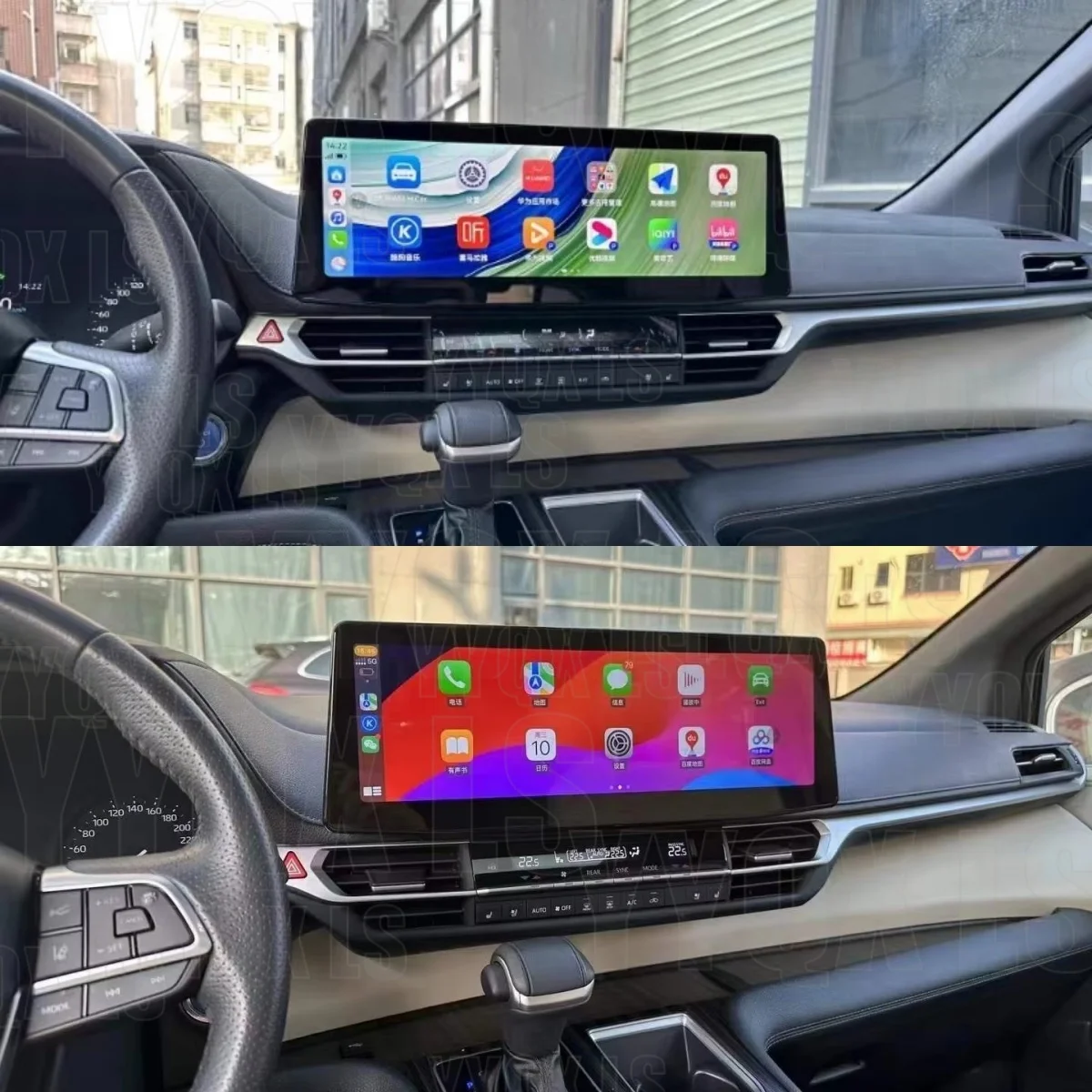 15.9 Inch For Toyoya (Sienna)/Granvia 2021-2024 3K ultra-clear display CarPlay Multimedia Player GPS Navigation Head Unit Auto