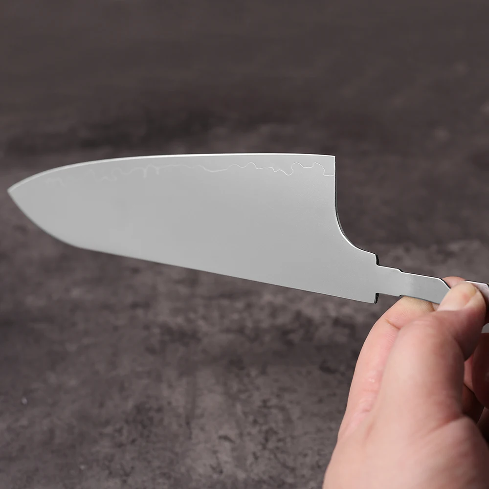 DASHWAY Japanese Hand Forged Chef Knives Full Tang Blank Blade 3 Layer Composite Steel Kitchen Knife DIY Making Handmade Knife view 4