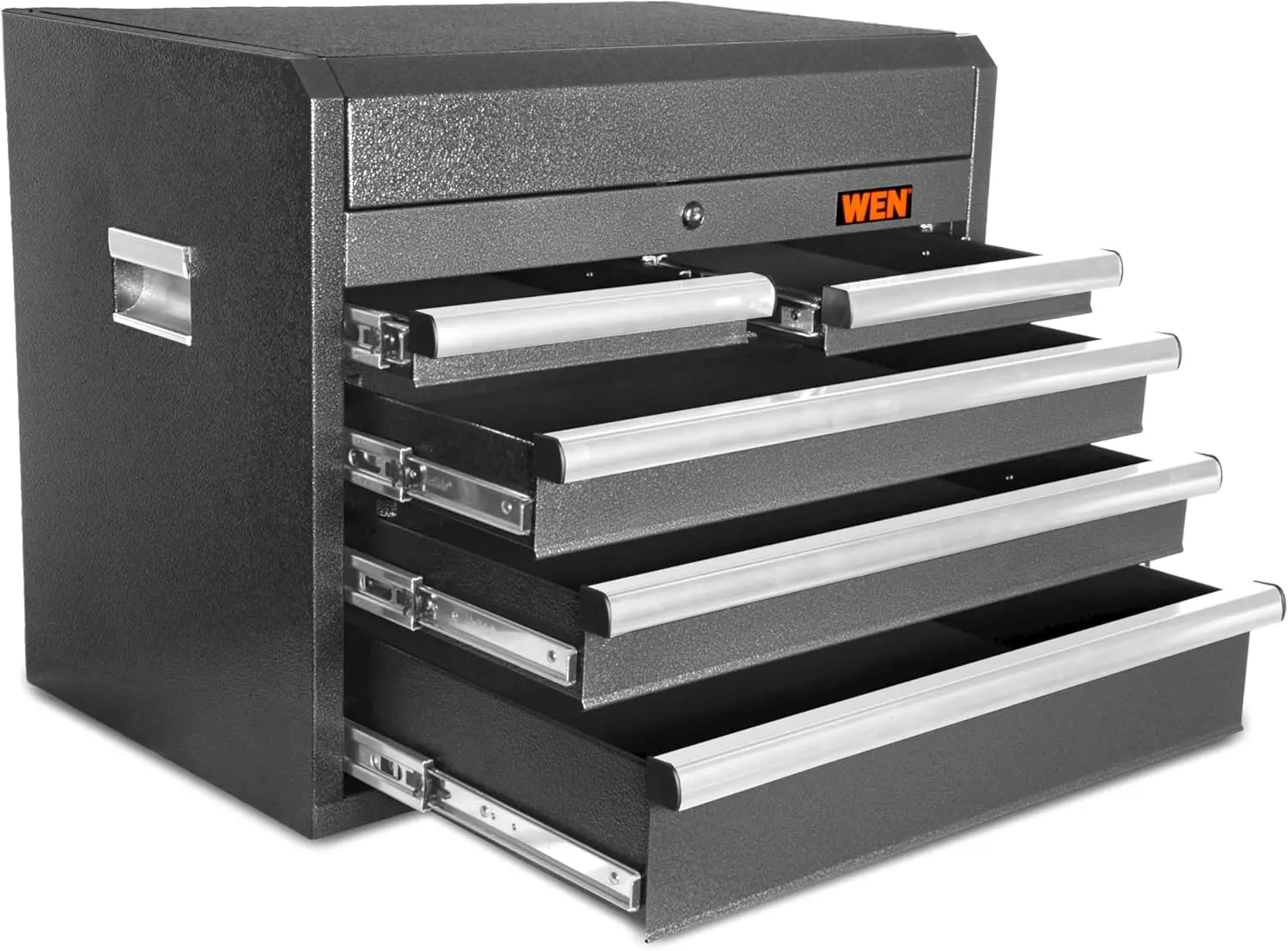 صندوق أدوات ممتاز مقاس 26 بوصة مع هيكل فولاذي مطلي بالمسحوق عالي التحمل مقاس 21 بوصة (GG261T) #3