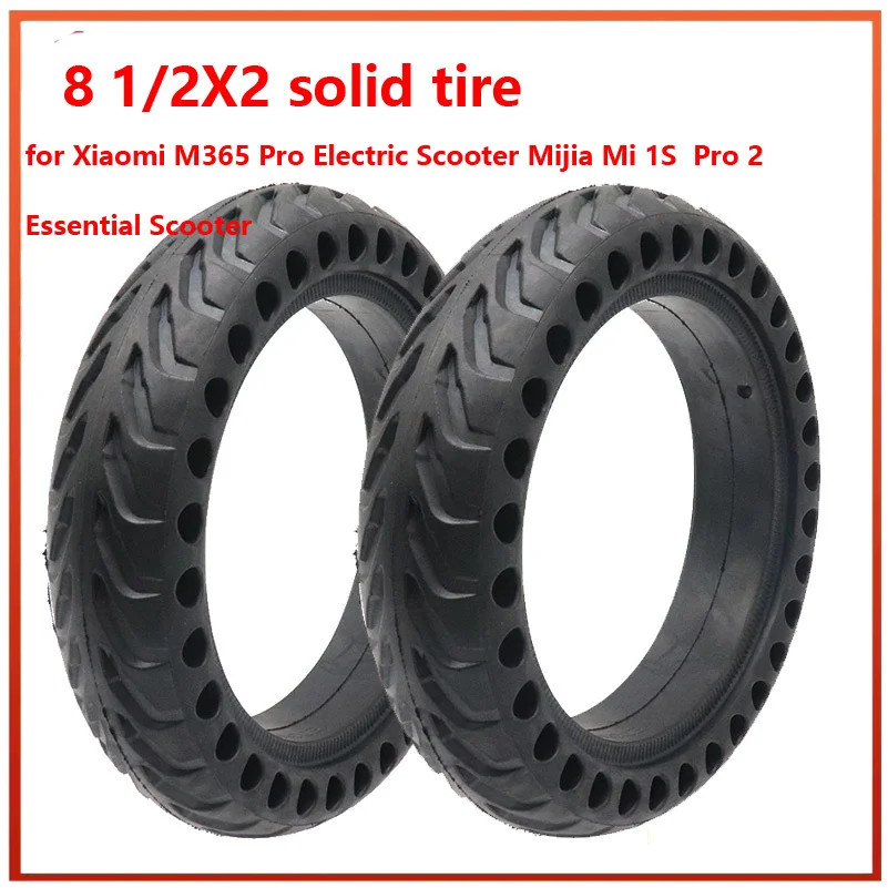 

Durable Solid Tire for Xiaomi M365 Pro Electric Scooter Mijia Mi 1S Pro 2 Essential Scooter 8.5 inches Rubber Tyre 8.5'' Wheel