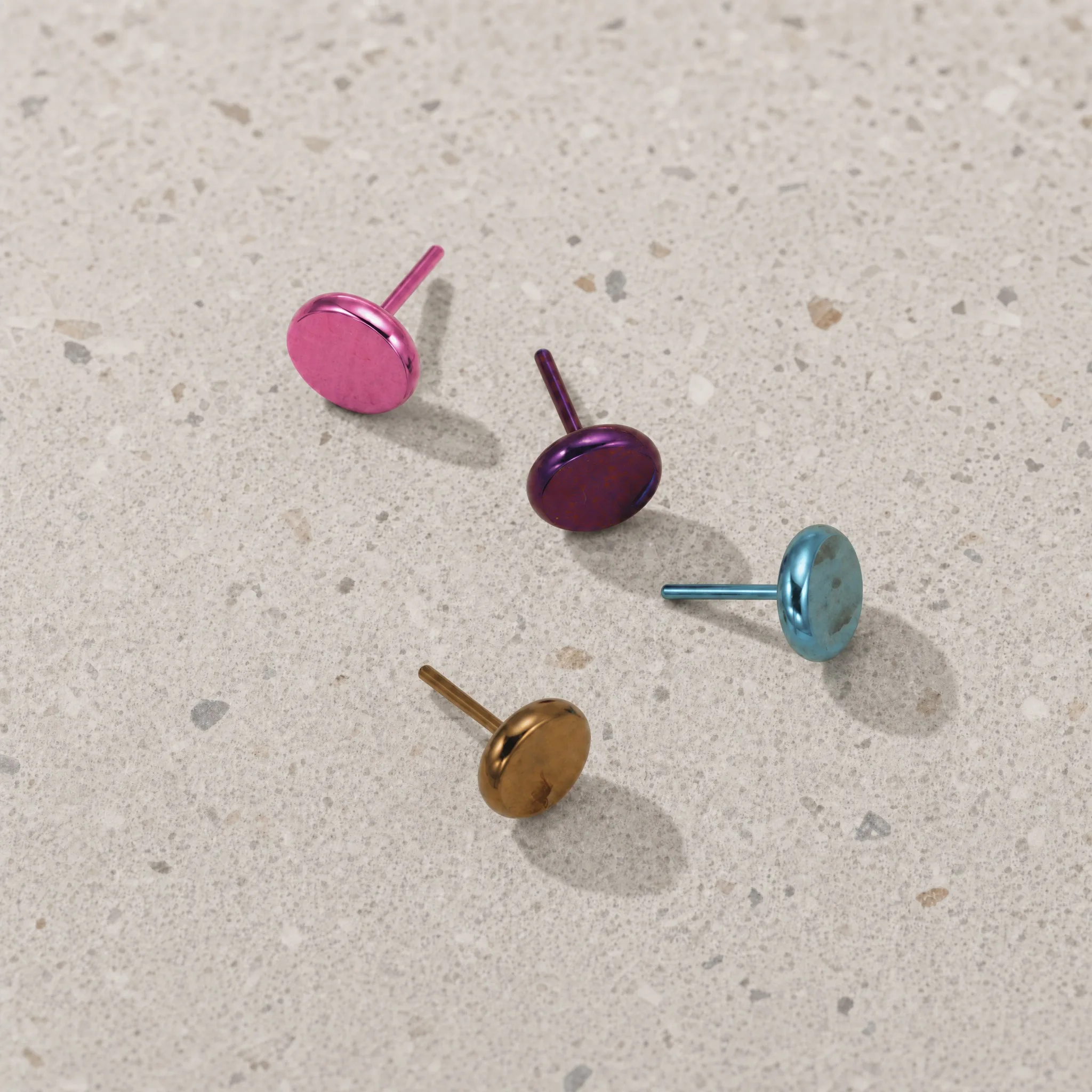 10pcs ASTM F136 Titanium Push - đánh giá và giá Body Jewelry Threadless