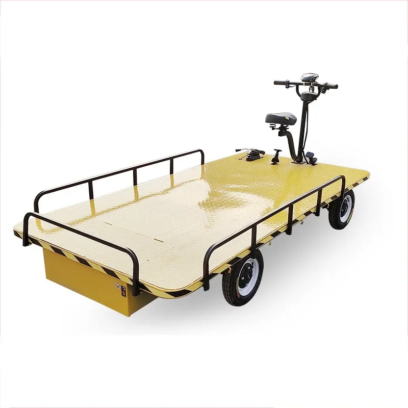 

Multifunctional electric flatbed car for 4-wheel handling tool