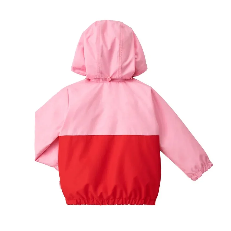 Spring Girls' Jackets Cartoon Rabbit Coats Sunscreen Suit Children's Coat on Both Sides Kids Clothes Girls Outerwear Jacket