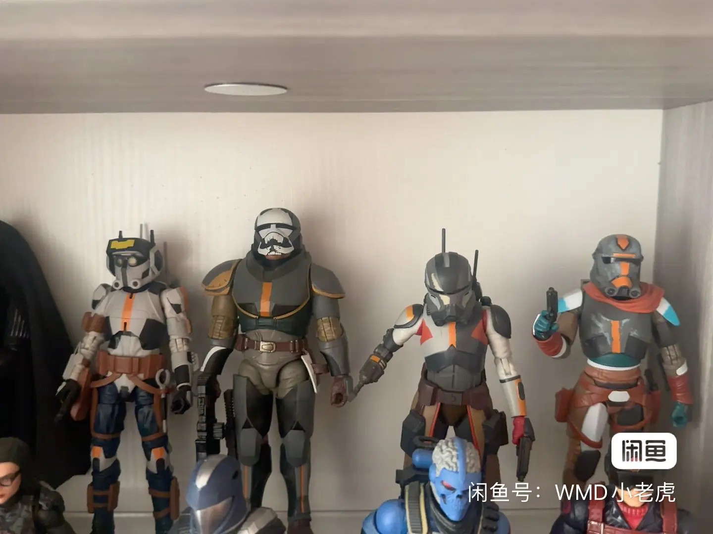 Hot Star Wars Black Series 1/12 The Bad Batch Wrecker Tech Clone Commando Hunter Action Figures Collectible Statue Toy Gift