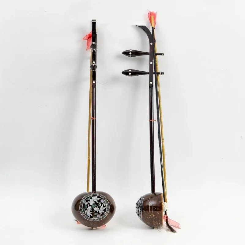 Coconut Shell Yehu Adult Beginner String Instrument Professional Performance Yeh-hu Sound Healing Musical Instruments