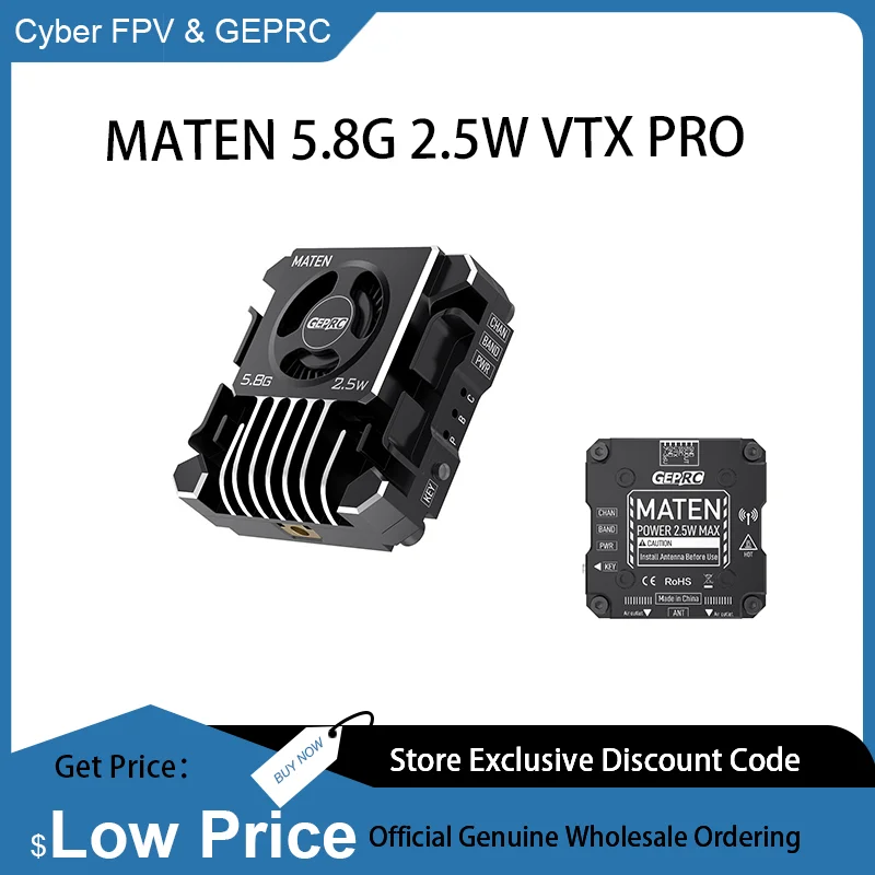 

GEPRC MATEN 5.8G 2.5W VTX PRO