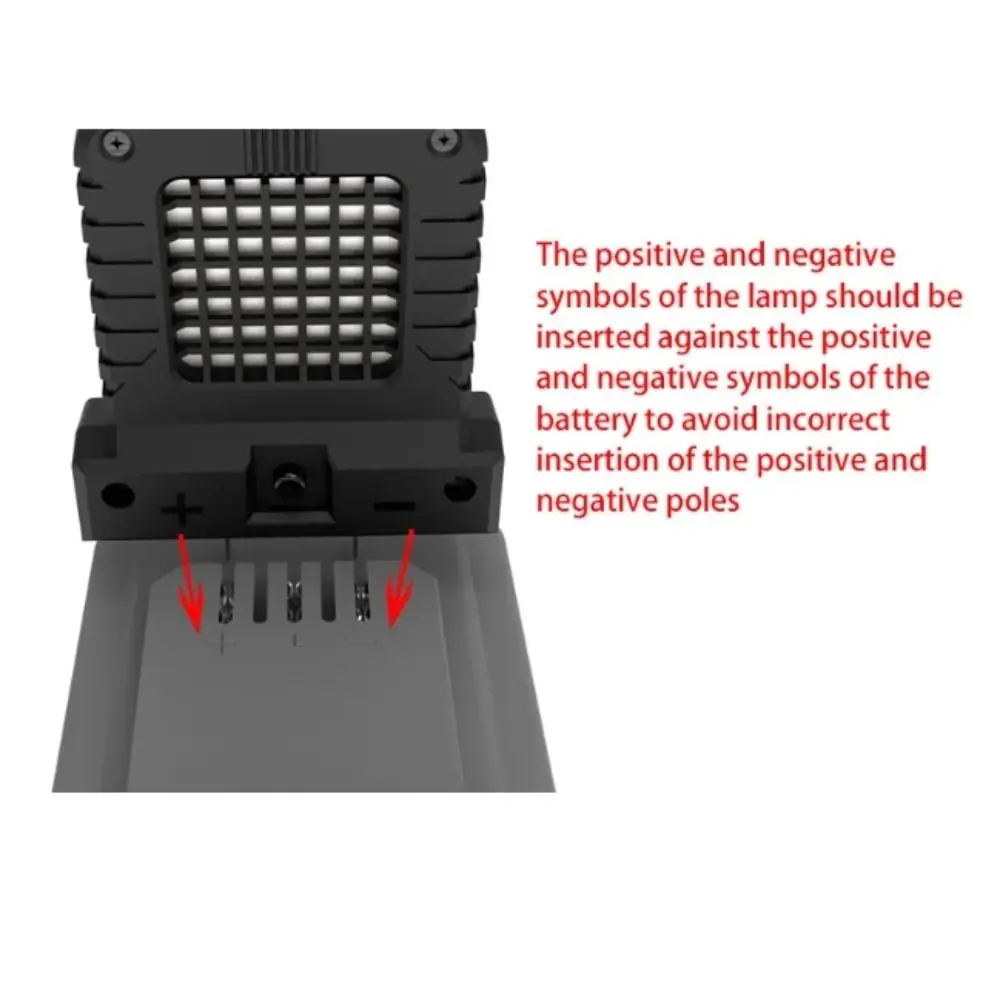 Lights Long Runtime LED Work Light 20-21V Luminous Cordless Work Lamp Li-ion Battery Compatible Wide Beam Light Outdoor