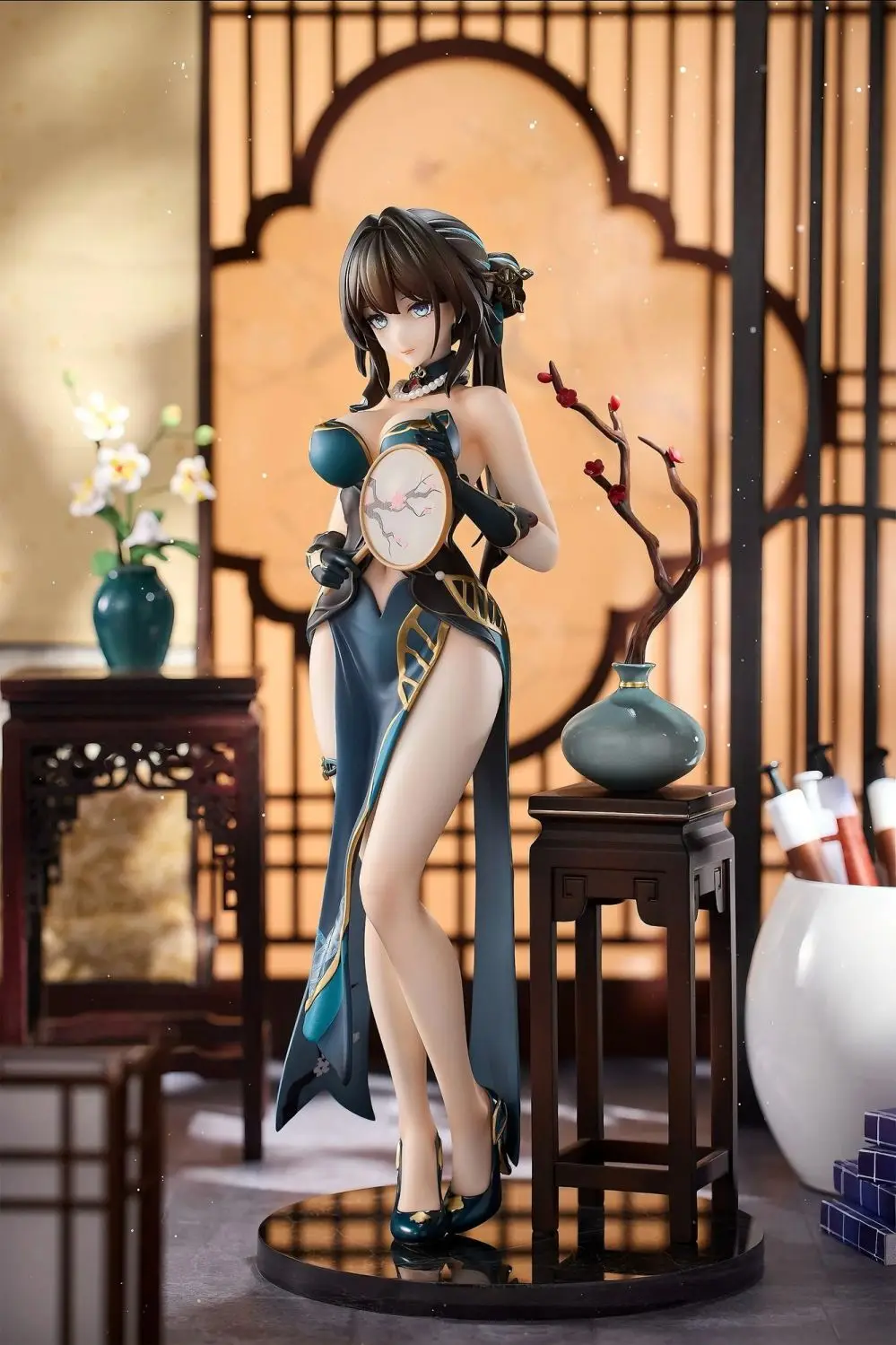 

Kawaii Cheongsam Dressing Doll Falling in Love Ruan Mei BANPRESTO аниме персонаж кукла коллекция подарки игрушки