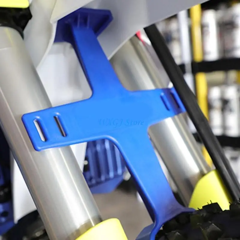 

37JE Bike Front Fork Brace Impact Resistant Front Fork Brace Easy Installation Motocross Fork Support Motorcycle Accessories