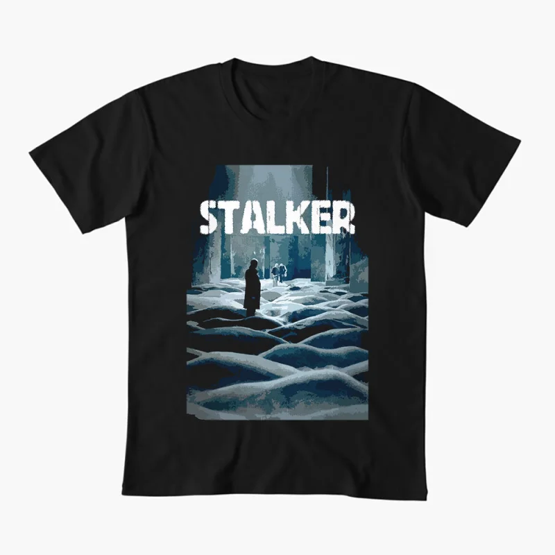 S.T.A.L.K.E.R Videospiel-Geschenk-T-Shirt 0527 Stalker Nuclear Disaster Zone Chernobyl Grafikkleidung Kurzarm-T-Shirt Alle Größen