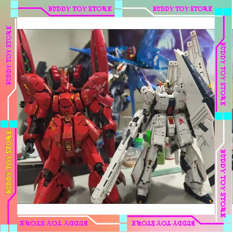 

In-Stock Point Factory 1/144rg Sazabi Alloy Skeleton Modification Kit Assembly Model Pre-Assembled Version With Metal Reinforcem