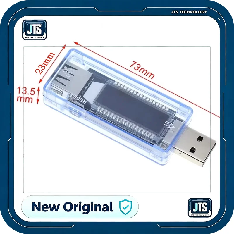 USB Voltage and Current Meter Power Capacity Mobile Power Tester V20 Battery Tester Microcontroller