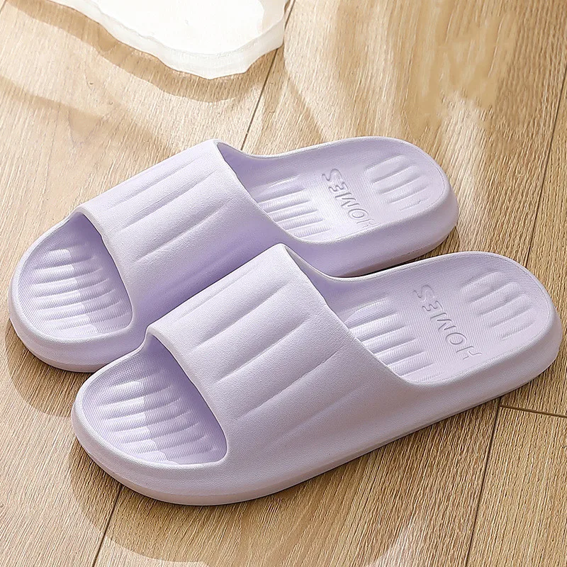 New Big Size 48 49 Home Slippers Women Men Summer Sandals Soft EVA Slides Beach Flip Flops Couples Bathroom Non-slip Shoes