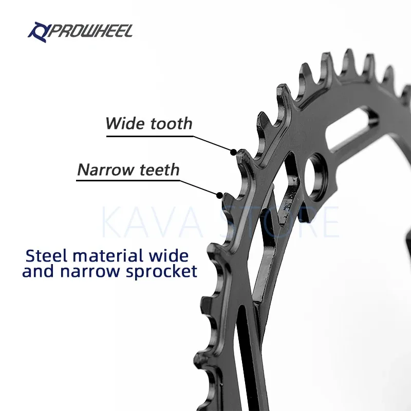Prowheel MTB Bicycle Chain Link 104BCD Steel Chain Wheel 32T 34T 36T 38T 40T Mountain Bike Circular Chain Wheel view 4