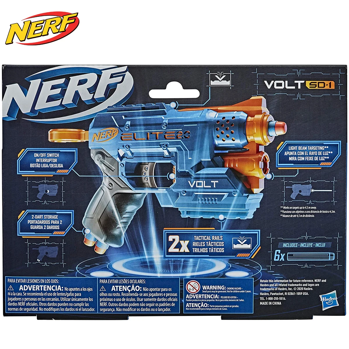 Hasbro NERF Elite 2.0 Volt SD - Hasbro Game Nerf ulasan dan harga