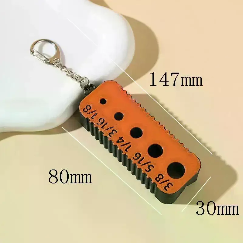 Направляющая для сверла для 4-10 мм, 3/8, 5/16, 1/4, 1/8, сверло, сделай сам, сверло, блок для соединения, инструмент, портативный брелок, дизайн