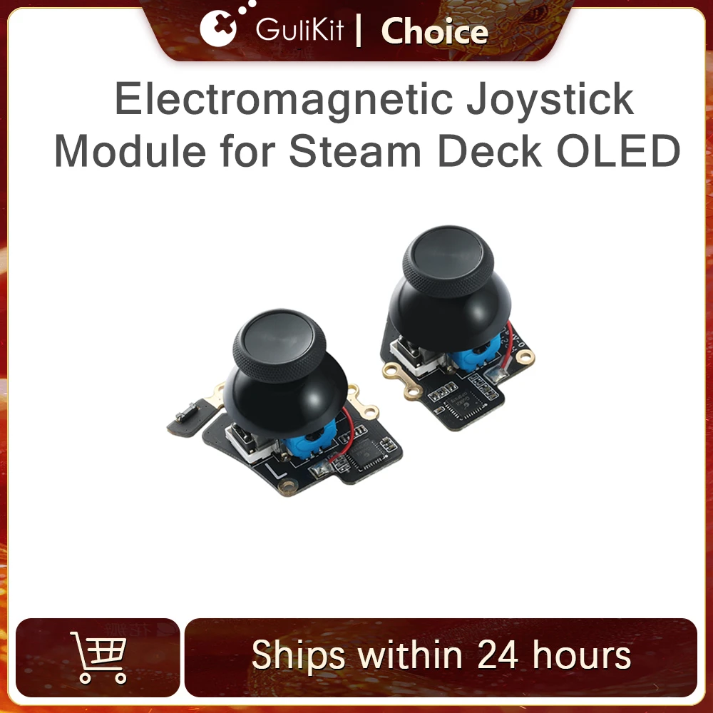 Gulikit SD05 Hall Effect Joystick Module for Steam Deck OLED No Drifting Stick Design for Game Accessories Repair Replacement