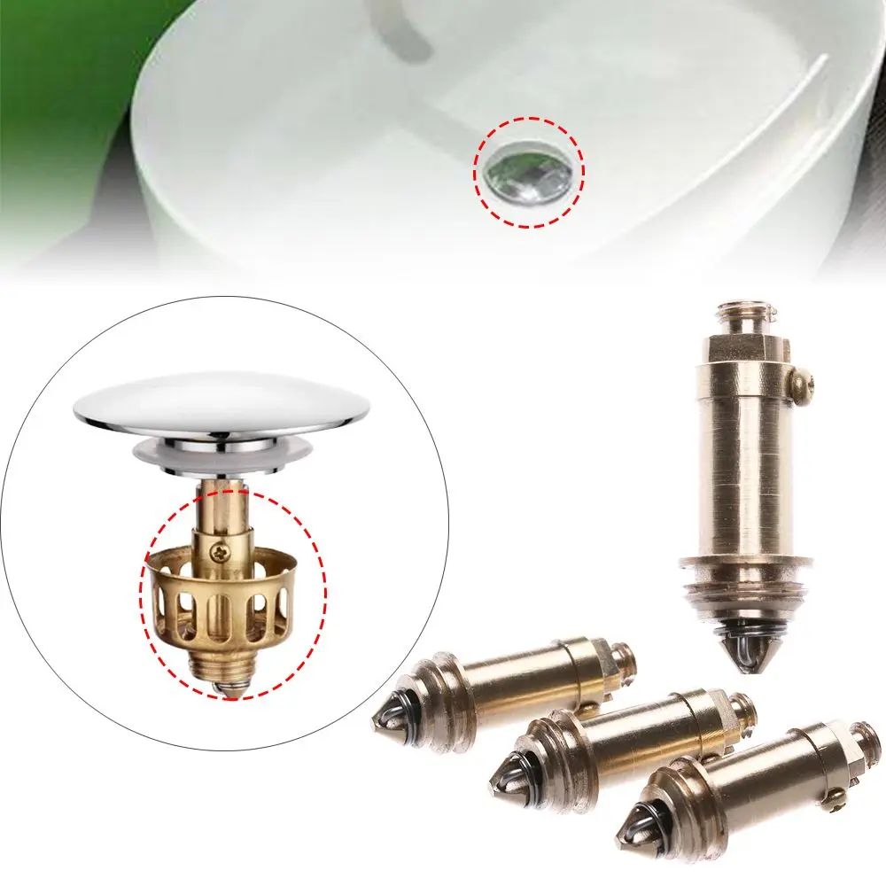 Durable Washbasin Accessories Replacement Sink Barth Tub Pop Up Bolt Basin Drain Stopper Clack Plug Bolt Plug Bolt Spring