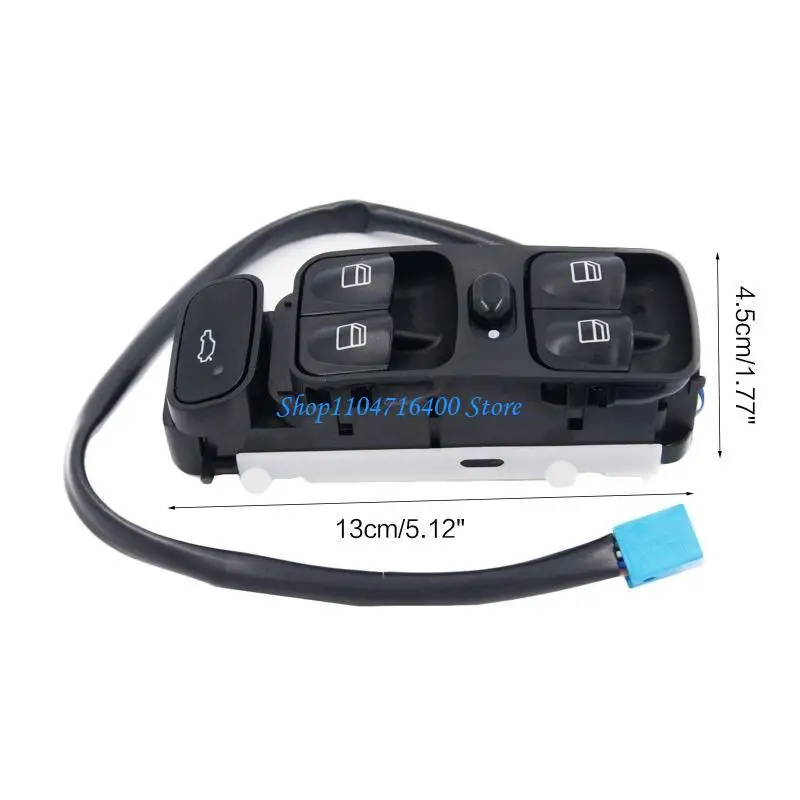 y1gd A2098203410 Interruptor ventana eléctrico control maestro coche para W209 CLK320 CL ​​K500 2003-2009 Pieza