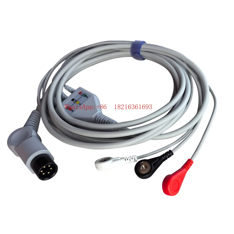 

ECG Monitor Lead Wire 6/12 Pin 3/5 Lead Accessories