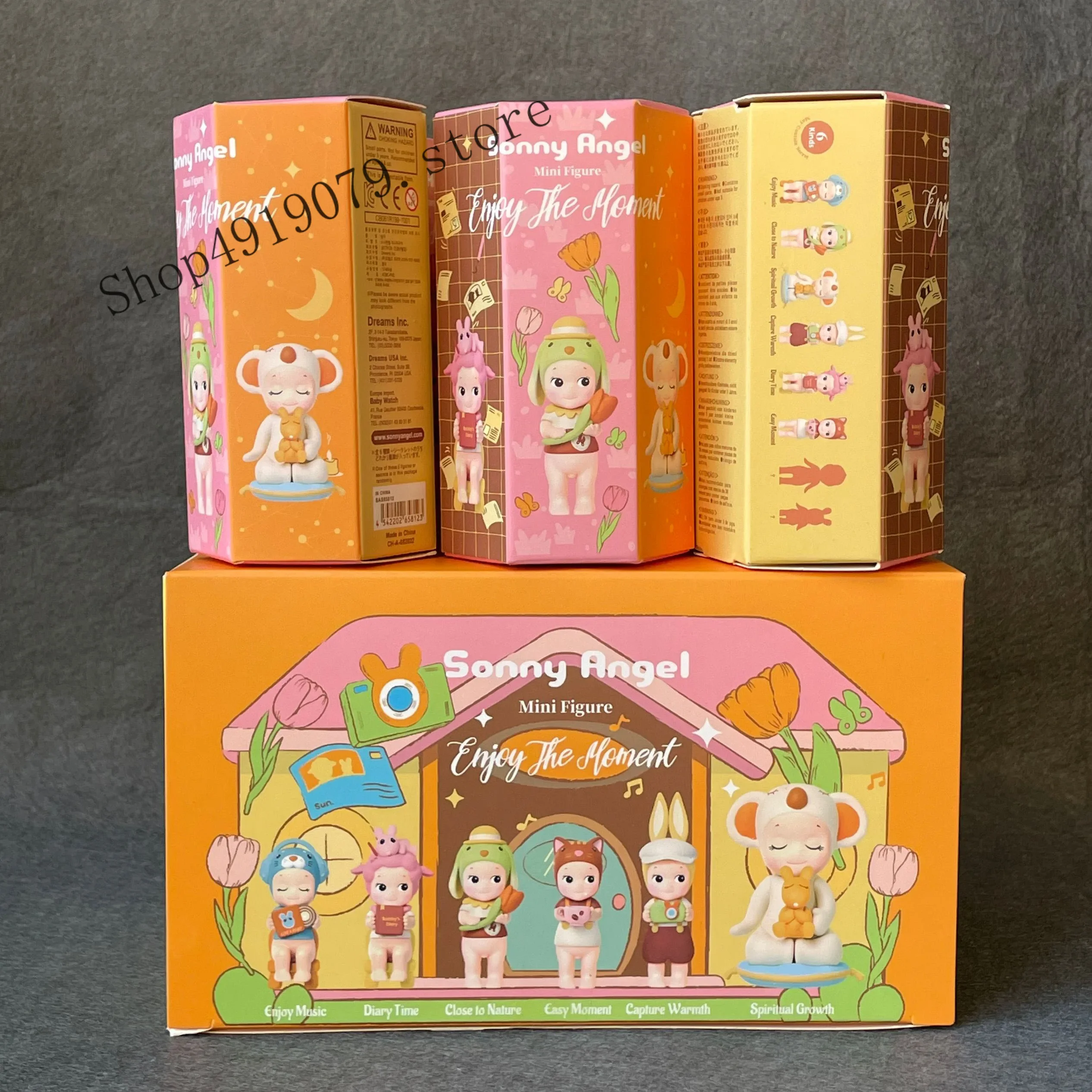 

1Pcs Enjoy the moment Series Sonny Angel Anime Figures Ornaments Dolls Fans Children Christmas Gifts