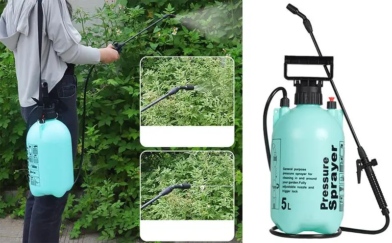 

Watering Irrigation High Sprayer Pressure Flower Garden Sprayer with Shoulder Strap Watering Tool for Farmhouses Vegetable Lawns