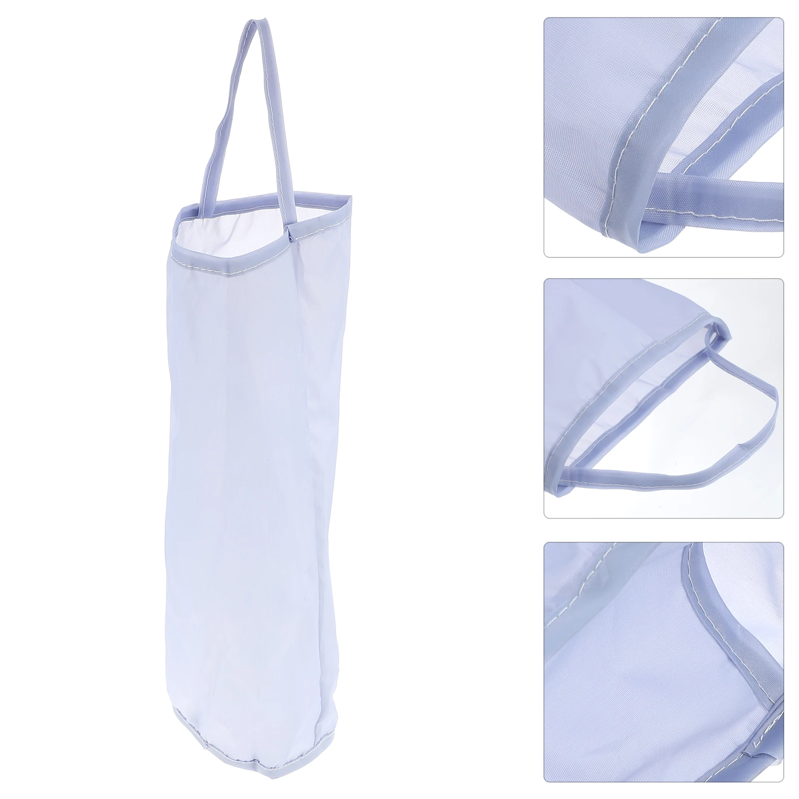 

High-Quality Polyester Kitchen Storage Bag Dispenser Hanging Plastic Bag Holder Organizer