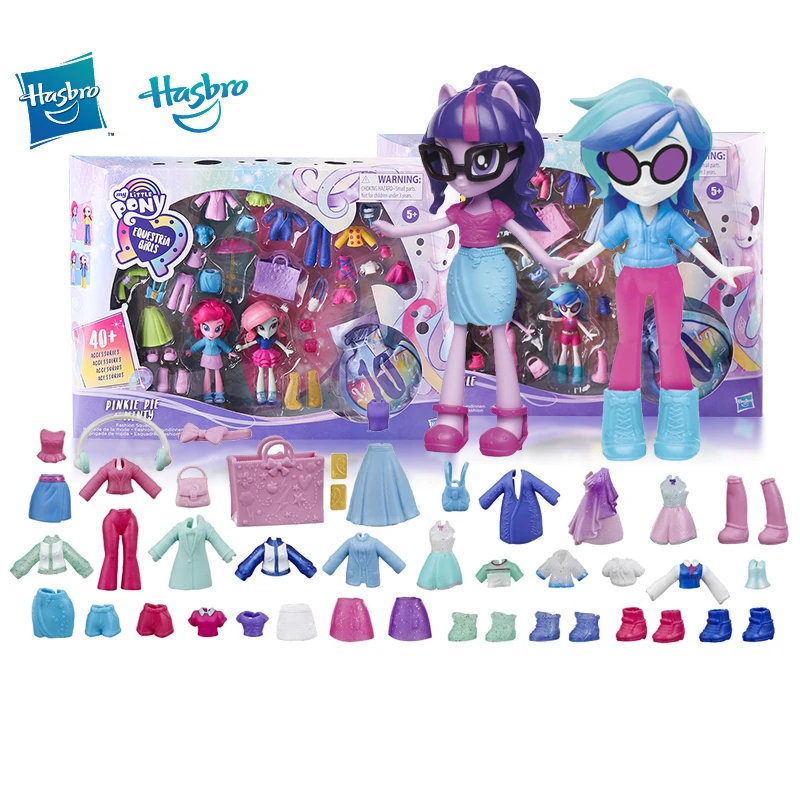 Hasbro My Little Pony New Fashion Good Friends Ziyue Girls Dress Up Action Figure Twilight Sparkle Rarity Dolls Children Gift