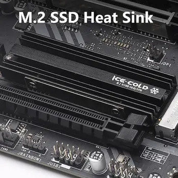 M.2 NGFF NVME 2280 SSD 散熱片 鋁合金固態硬碟 PC 高效能散熱器 適用於 PS5 桌上型電腦 8 最佳銷售 散熱片 - №5