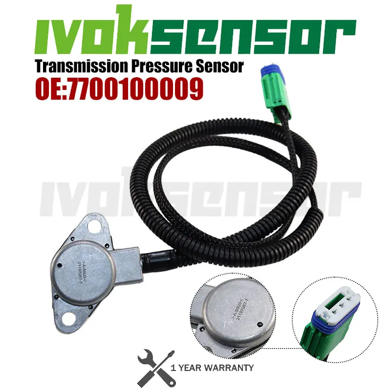 7700100009 252924 Transmission Pressure Sensor For Peugeot 206 307 308 Citroen C3 C4 C5 C8 Renault 19 Gearbox HDI DPO AL4