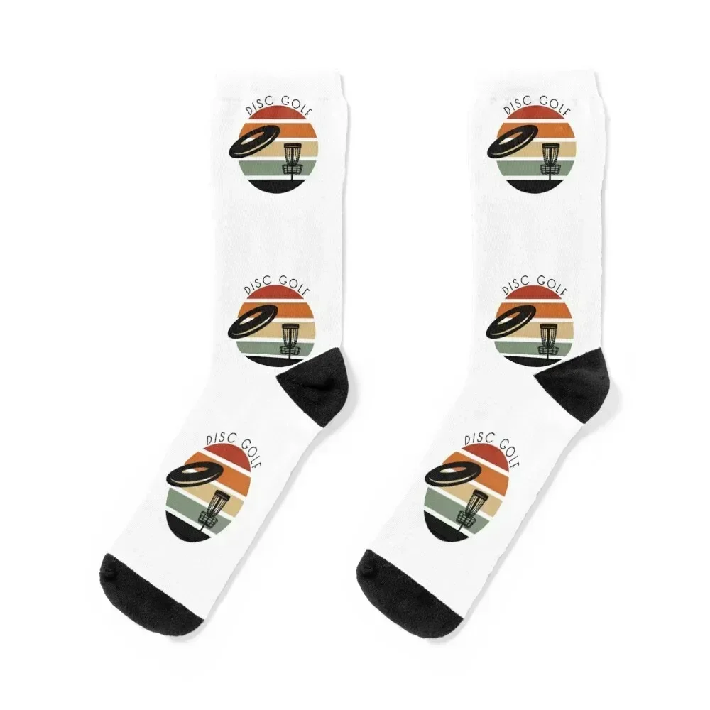 

Retro disc golf Socks sport bright garter FASHION Stockings compression Woman Socks Men's